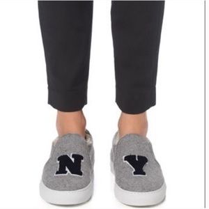 Joshua Sanders Wool NY Slip on Sneakers